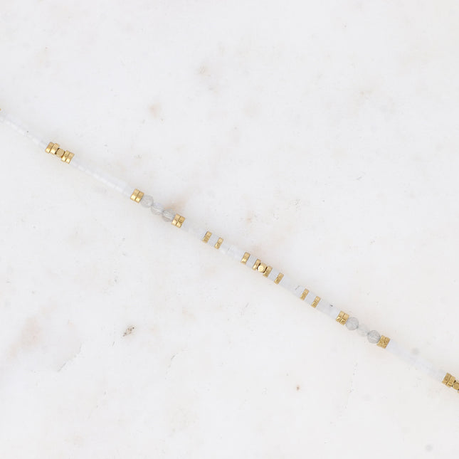 Bracelet de cheville Cybelle - pierres naturelles