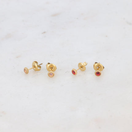 Boucles puces - oxydes de zirconium