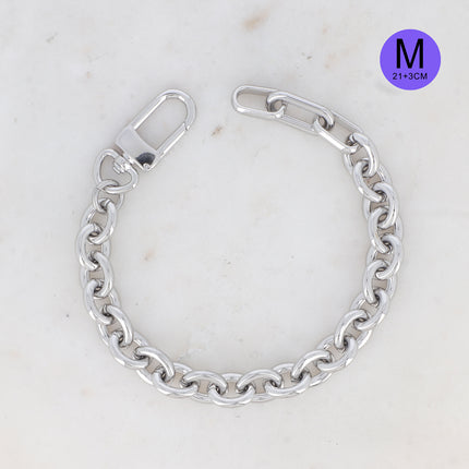 Bracelet Soufyane M - UNISEX - grosse maille 25 cm