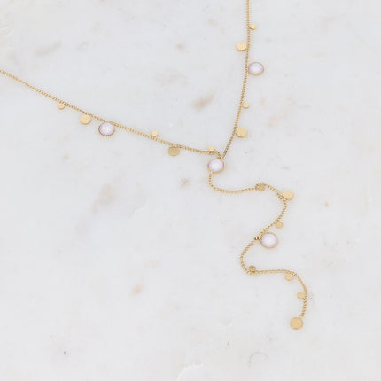 Collier Khalissa Y - cristaux Swarovski® PP20