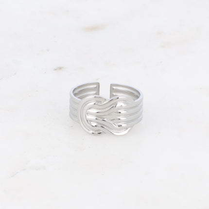 Bague - lignes et noeud