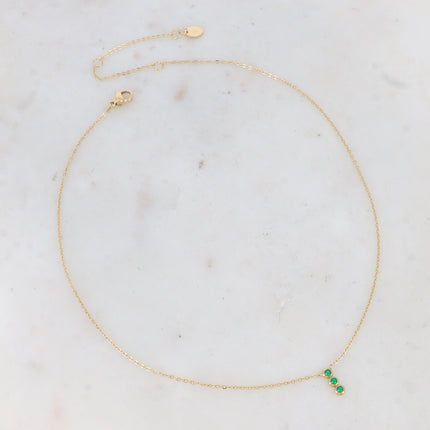 Collier Mizano - 3 oxydes de zirconium