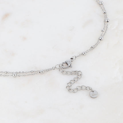 Collier Dao - soleil, boules, cristal pp30