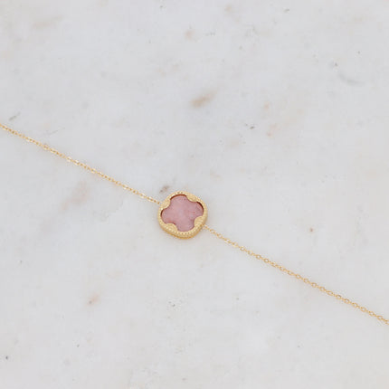 Bracelet Lloyd - pierre naturelle carrée
