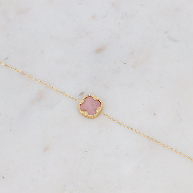 Lloyd Bracelet - Square Natural Stone