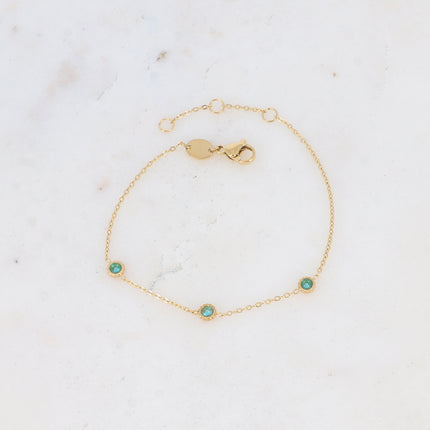 Maelyse Bracelet - 3 zirconium oxides