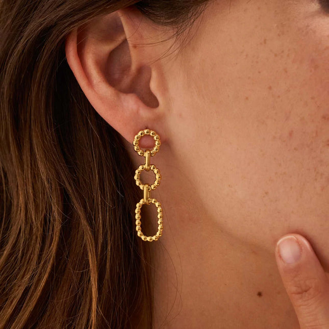 Boucles puces Wayne - anneaux bulles