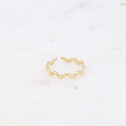 Bague Vuaggy - zigzag strié