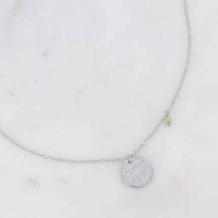Fleury Necklace - Flower and Birth Month
