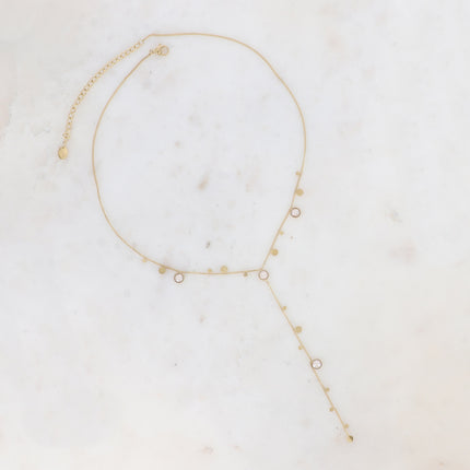 Collier Khalissa Y - cristaux Swarovski® PP20