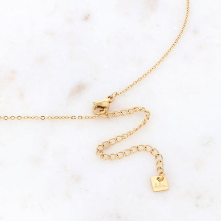 Collier Hendie - oeil et zirconium