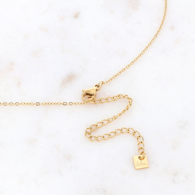 Collier Hendie - oeil et zirconium