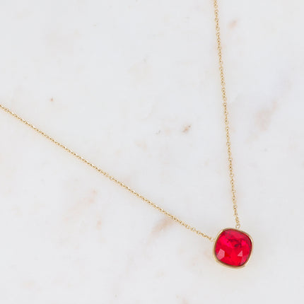 Collier Léa - cristaux 10mm