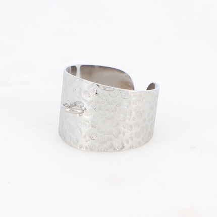 Bague martelée