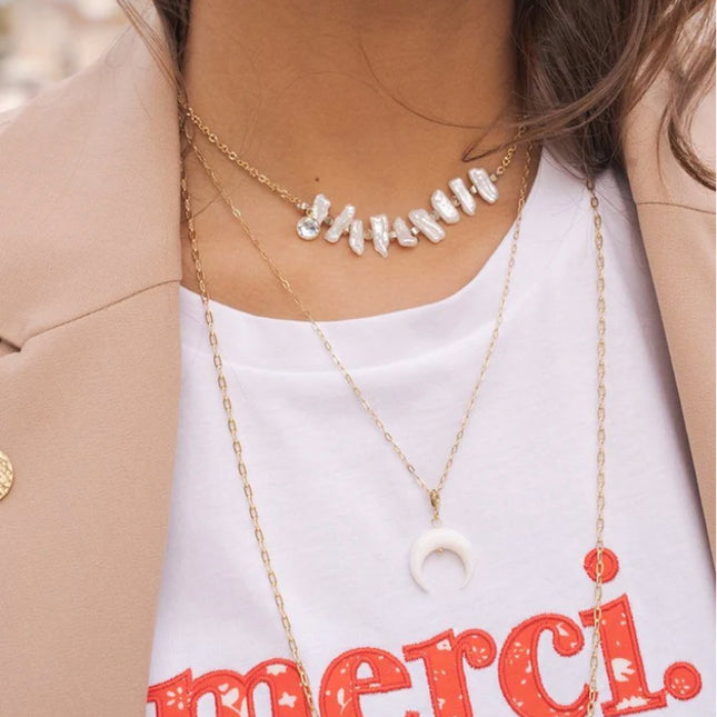 Malina necklace (45+5cm)