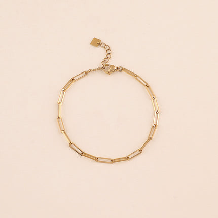 Bracelet Maia - maille rectangulaire
