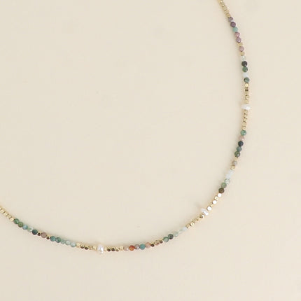 Collier Bracéline - pierres naturelles