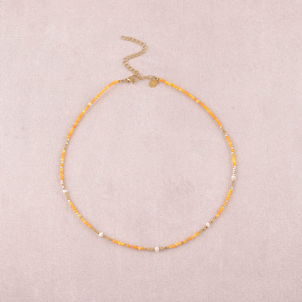 Collier Bracéline - pierres naturelles
