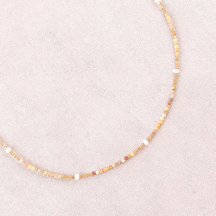 Collier Bracéline - pierres naturelles