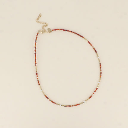 Collier Bracéline - pierres naturelles