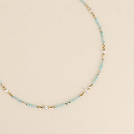 Collier Bracéline - pierres naturelles