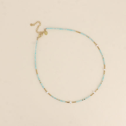 Collier Bracéline - pierres naturelles