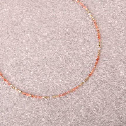 Collier Bracéline - pierres naturelles
