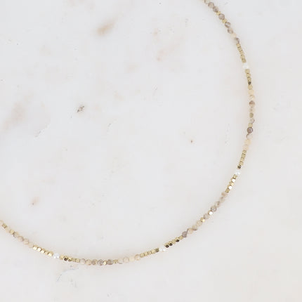 Collier Bracéline - pierres naturelles