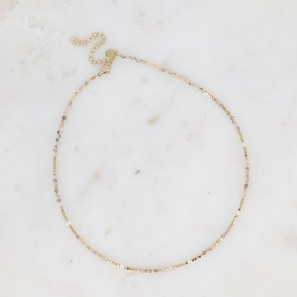 Collier Bracéline - pierres naturelles