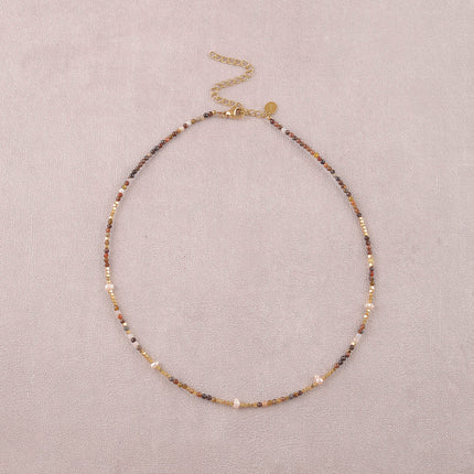 Collier Bracéline - pierres naturelles