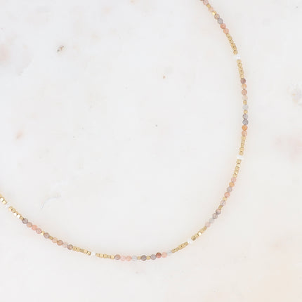 Collier Bracéline - pierres naturelles