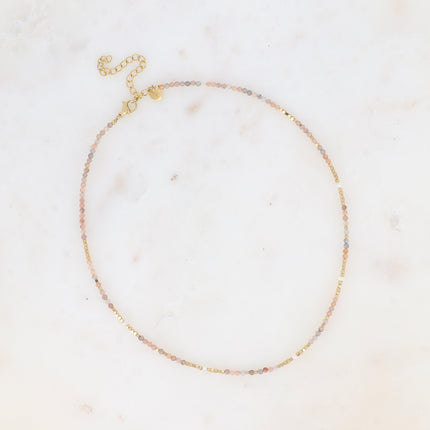 Collier Bracéline - pierres naturelles