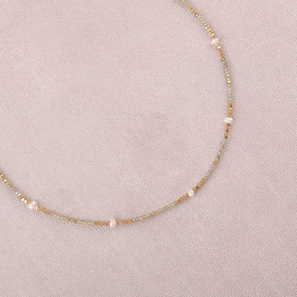 Collier Bracéline - pierres naturelles