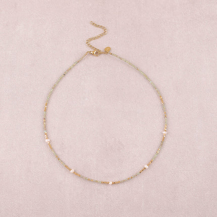 Collier Bracéline - pierres naturelles