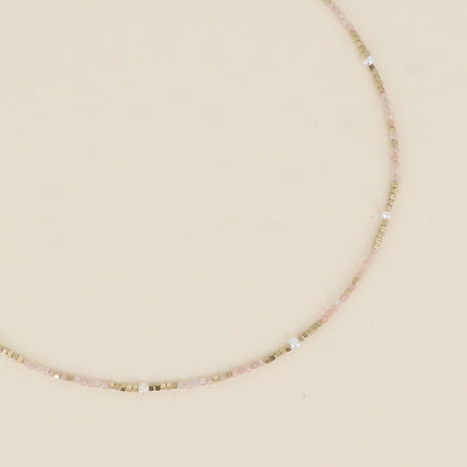 Collier Bracéline - pierres naturelles