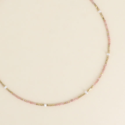 Bracelet Necklace - Natural Stones