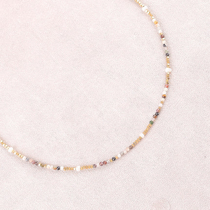 Collier Bracéline - pierres naturelles