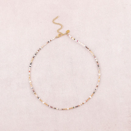 Collier Bracéline - pierres naturelles