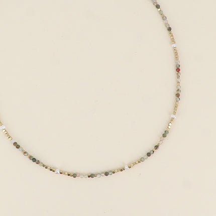 Collier Bracéline - pierres naturelles
