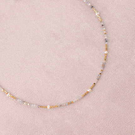 Collier Bracéline - pierres naturelles