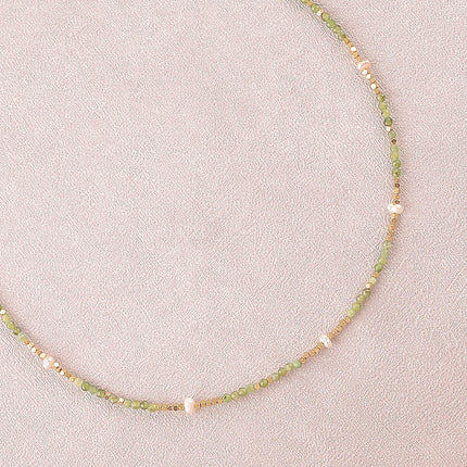Collier Bracéline - pierres naturelles
