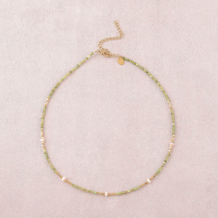 Collier Bracéline - pierres naturelles