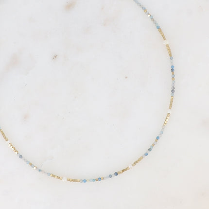 Collier Bracéline - pierres naturelles