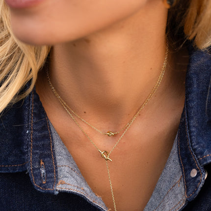 Collier Lésia - noeud