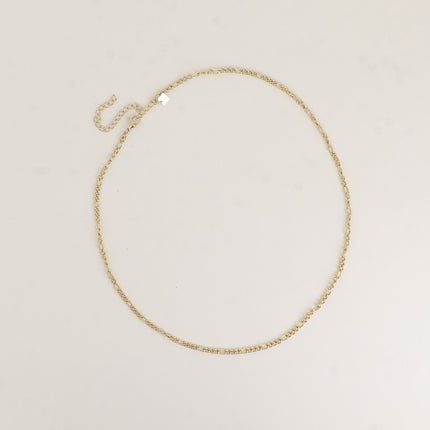 Collier - maille figaro 3mm