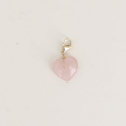 Charm Carleena - coeur en pierre naturelle