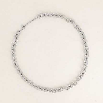 Collier - grosse maille ovale