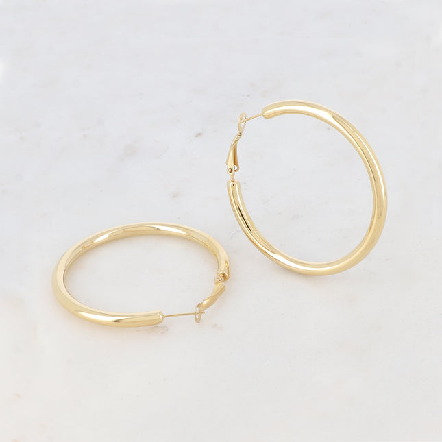 Classic 5cm hoop earrings
