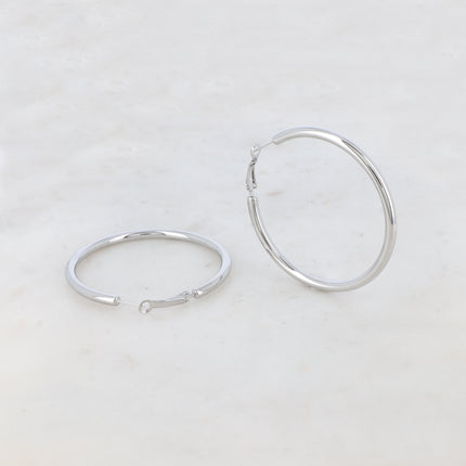 Créoles classiques 6 cm