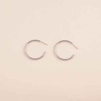 Créoles - anneau classique 3cm